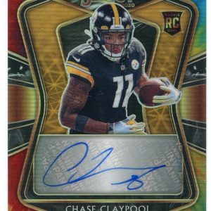 Chase Claypool Autographed 2020 Panini Select Prizm Card #RS-CCL