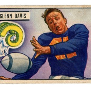 Glenn Davis 1951 Bowman Football #42 Card