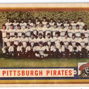Pittsburgh Pirates 1957 Team Card