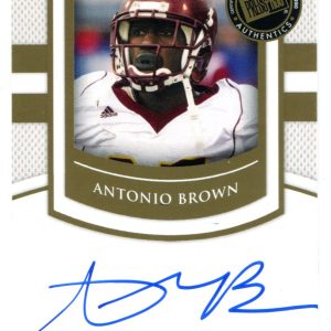 Antonio Brown Autographed 2010 Press Pass Rookie Card