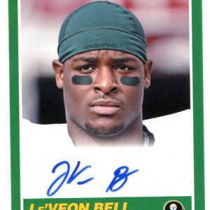 Le'Veon Bell Autographed 2013 Score Rookie Card