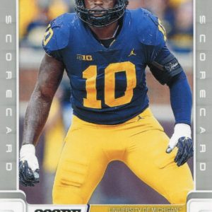 Devin Bush 2019 Panini Score Scorecard Rookie Card