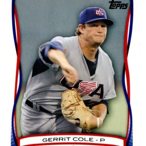 Gerrit Cole Topps USA Baseball 2010