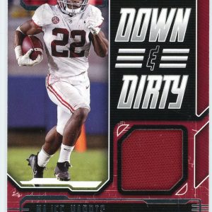 Najee Harris 2021 Panini Chronicles Playbook Draft Picks Rookie Patch Card #PB-NH