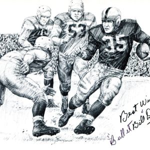 Bill Dudley Autographed Postcard