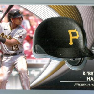 Ke`Bryan Hayes 2022 Topps Series Two Commemorative Batting Helmet Card #BHKH