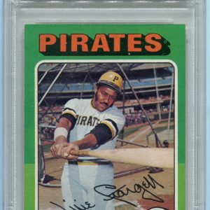 Willie Stargell 1975 Topps Card #100 PSA Graded 8