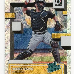 Henry Davis 2022 Panini Silver Donruss Shimmer #RP-3 Card