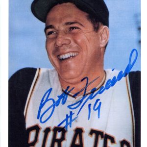 Bob Friend Autographed 4x5 Photo