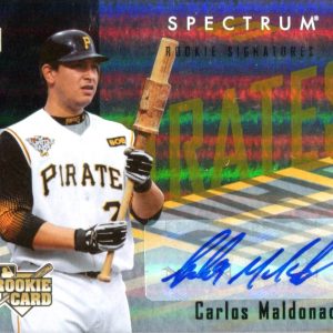 Carlos Maldonado Autographed 2007 Upper Deck Spectrum Rookie Card