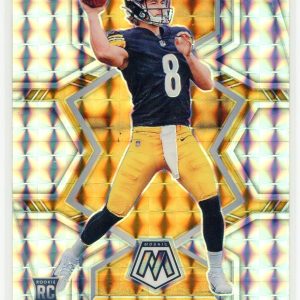 Kenny Pickett 2022 Panini Mosaic NFL Debut Silver Prizm Rookie Card #270