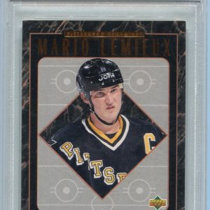 Mario Lemieux 1995 Upper Deck Predictor Card #H4 PSA Graded 7