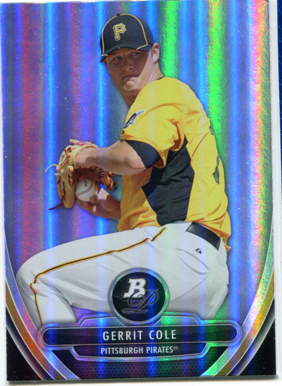 Gerrit Cole 2013 Bowman Platinum Unsigned Card