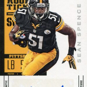 Sean Spence Autographed 2012 Panini Contenders Rookie Card